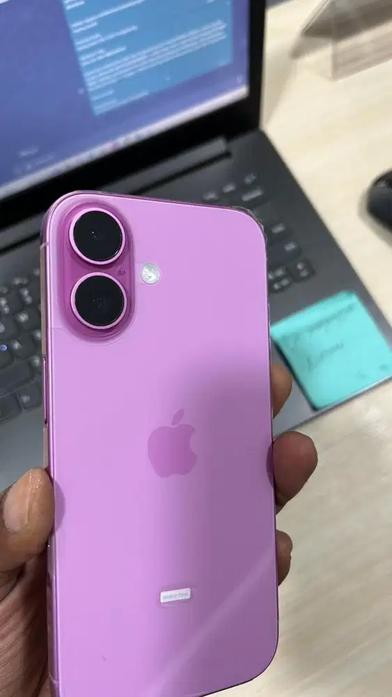 Dijual Iphone 16/128GB pink ibox