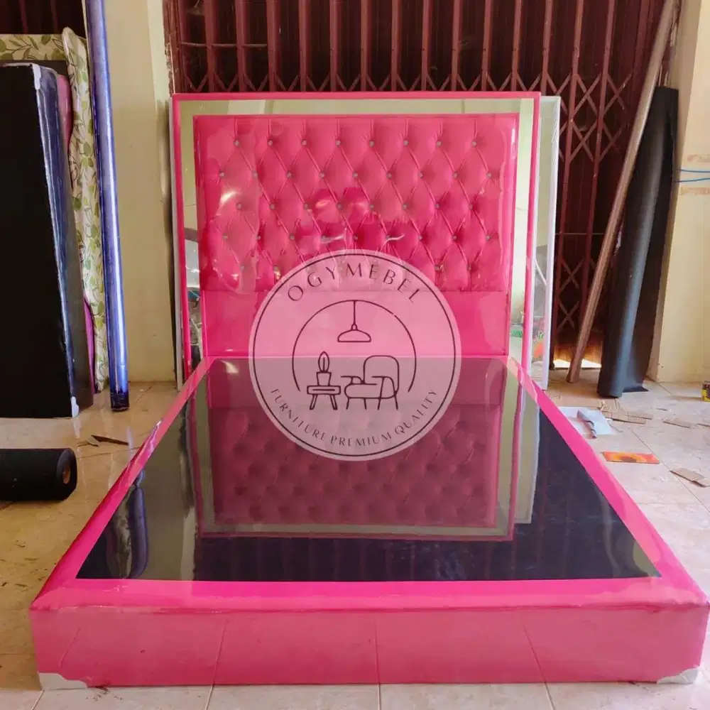 READY DIVAN SET SANDARAN KACA