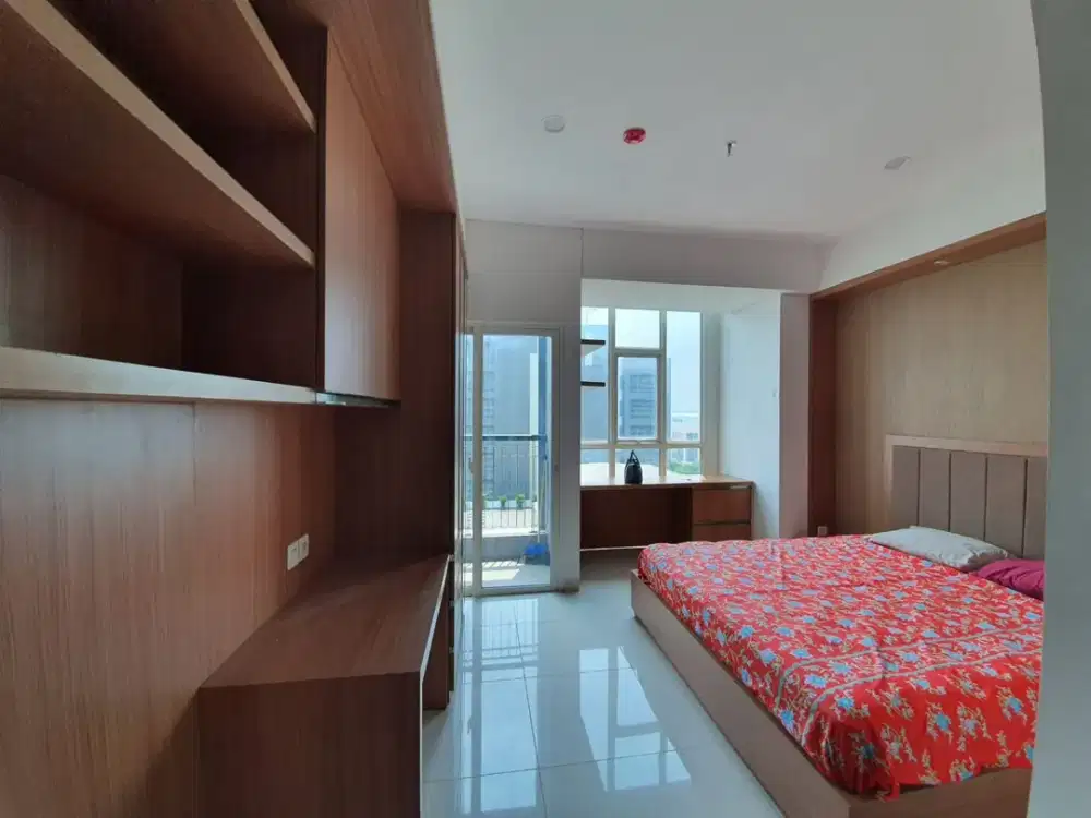 DiJual Apartemen Roseville Type Studio 30sqm Fully Furnish - Fasilitas Lengkap Setara Hotel Bintang 5