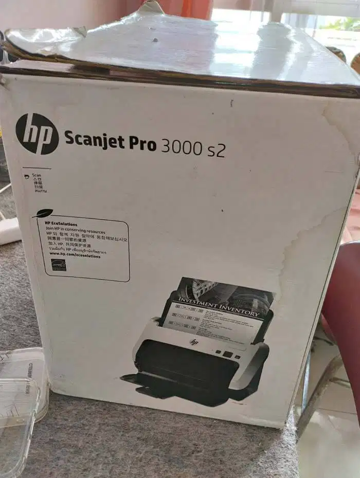 HP Scanjet Pro 3000 S2 scannerb bekas pakai,bagus,mulus dan ada dusnya