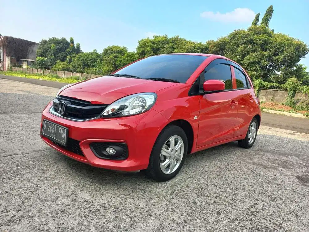 [MURAH] Honda Brio E AT 2018, Merah