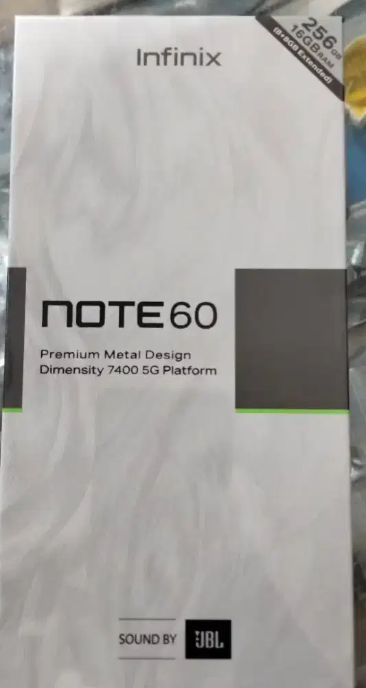Infinix note 60 8/256GB BARU SEGEL