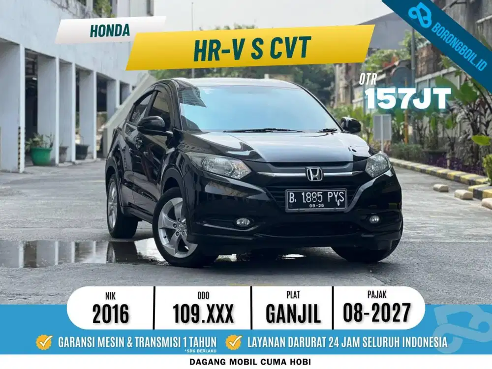 Honda HR-V 1.5 S Cvt 2016 Bensin