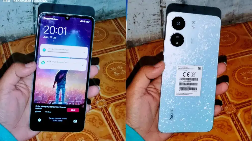 Redmi 13c ram 8+8/256 Ori Bukan Kw Mulus Nomines