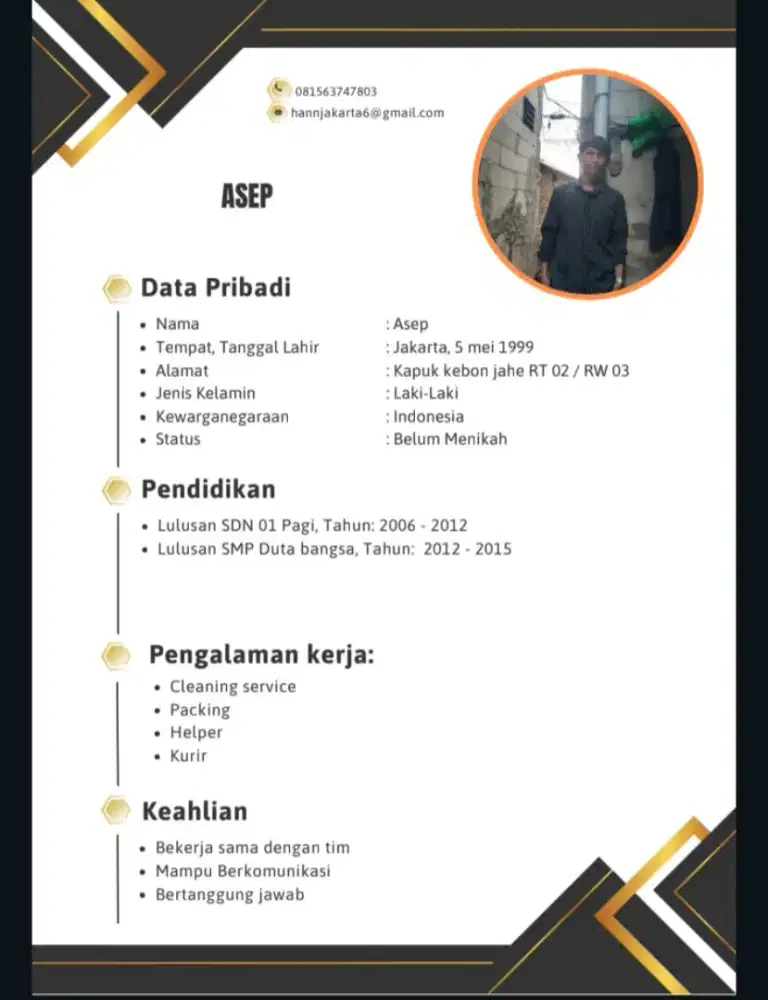 Cari kerja siap kerja secepatnya