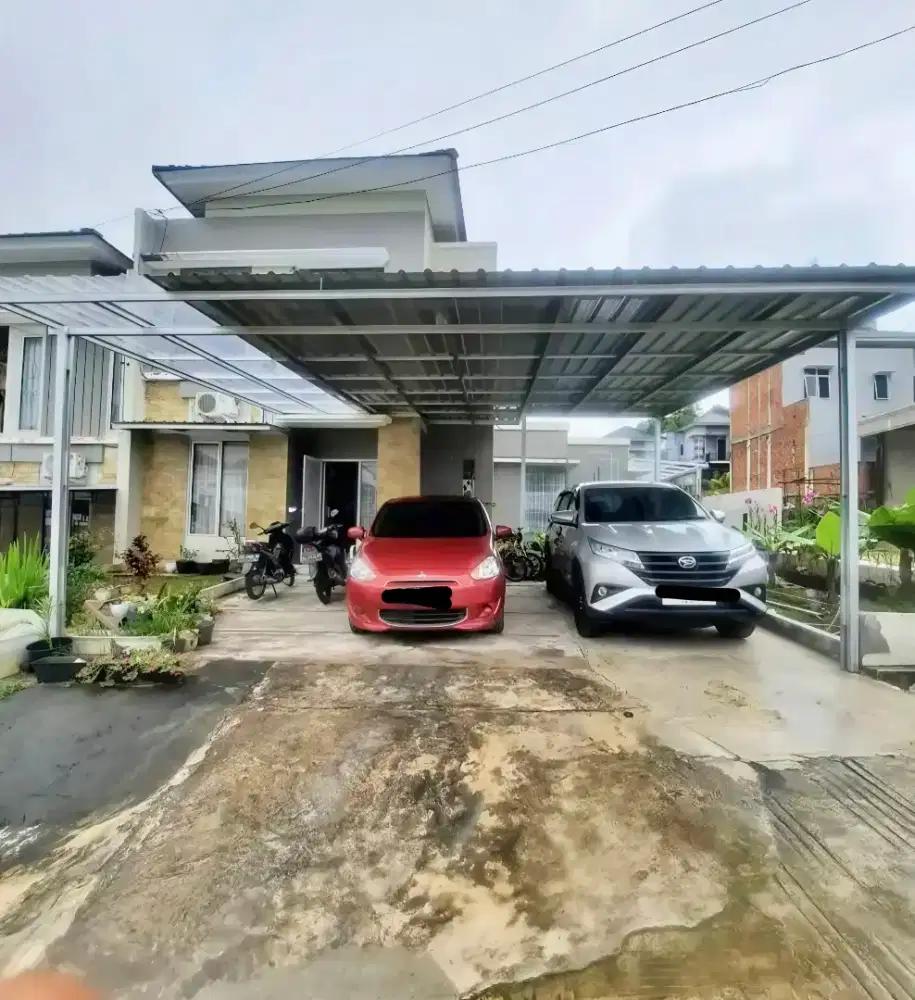 Pasang kanopi baja ringan