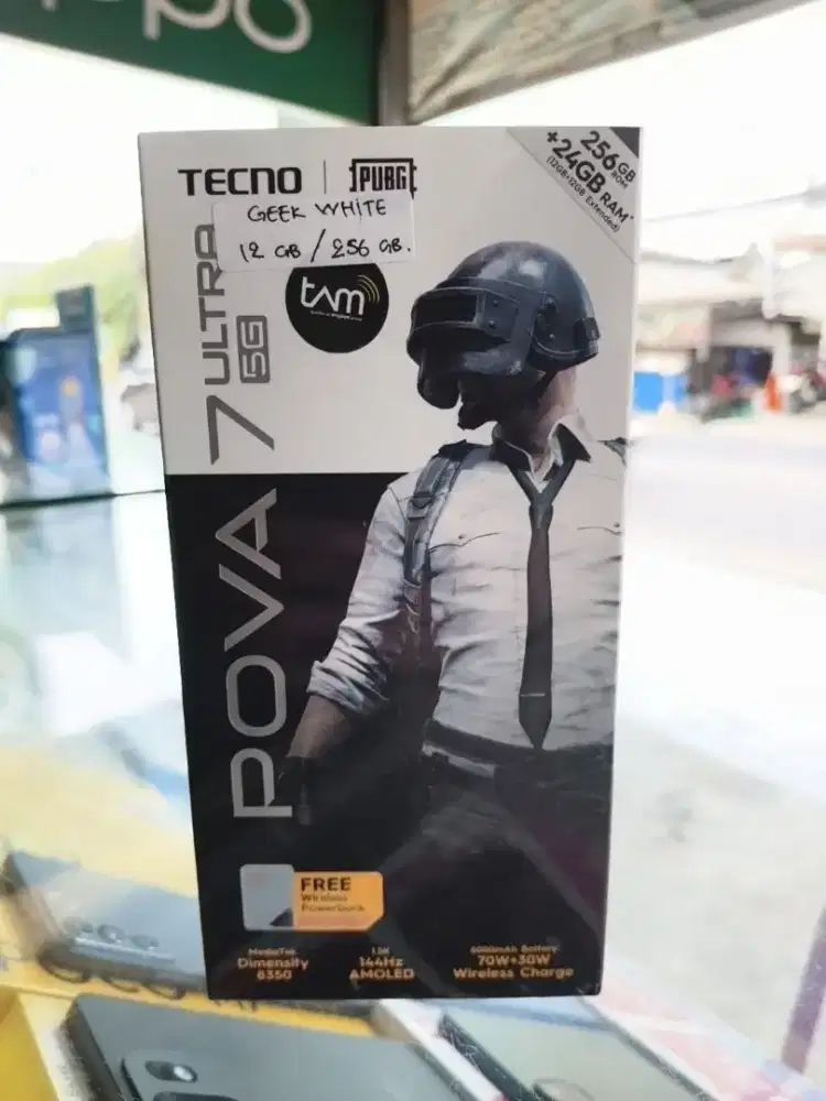 POVA 7 ULTRA 5G NFC RAM 12GB+12GB/256GB GARANSI RESMI