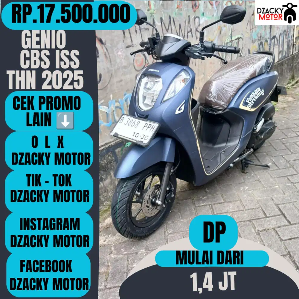 GENIO 110 ISS 2025 SECOND LIKE NEW