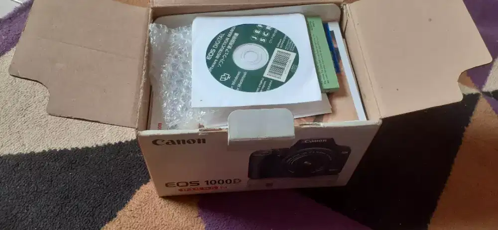 Bismilah jual cepat canon 1000d normal