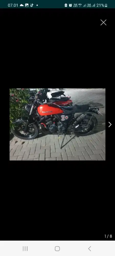 Dijual Ninja 250 karbu