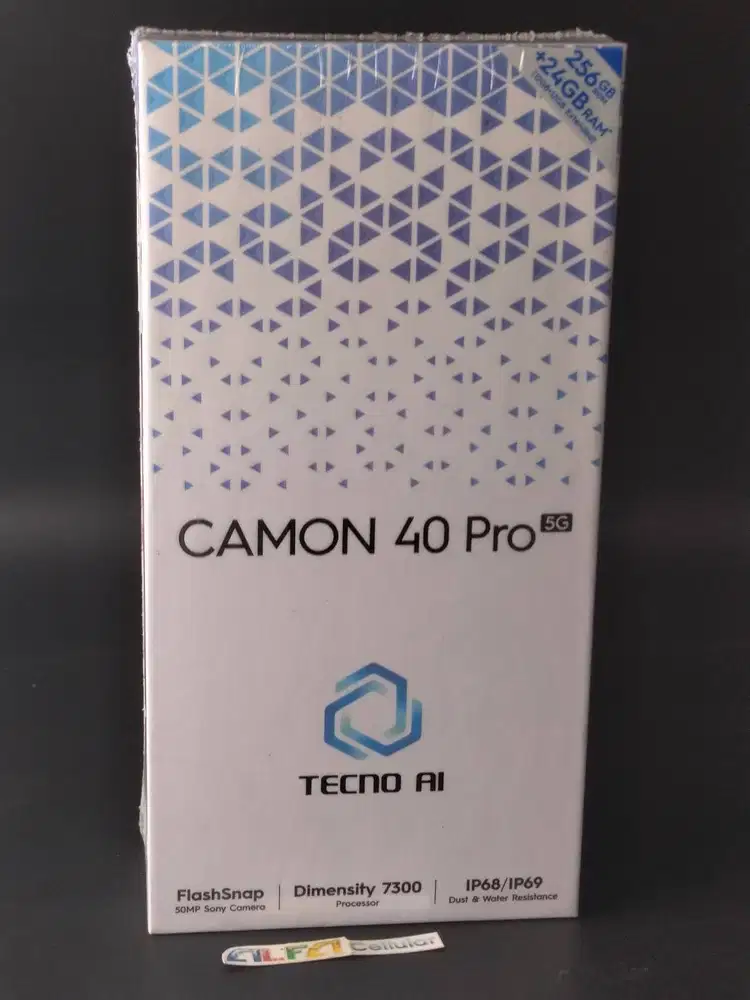 TECNO CAMON 40 PRO 5G 256 GB NEW GRS RESMI
