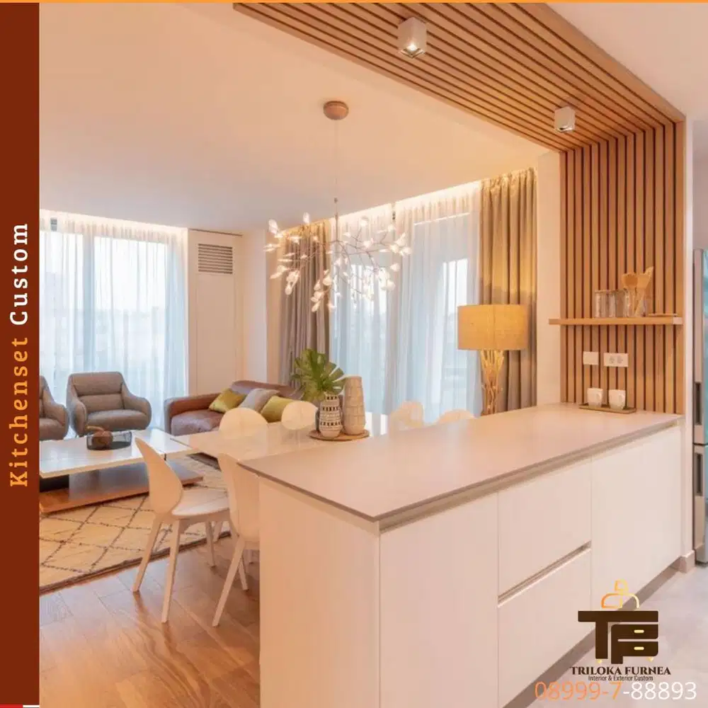 Jasa kitchenset custom Profesional kualitas premium