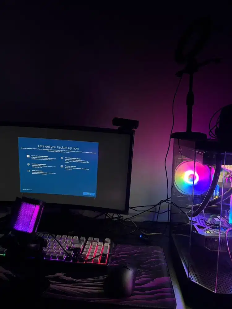JUAL PC GAMING nego SIAP UNTUK STREAMING , EDITING , Game Rata kanan