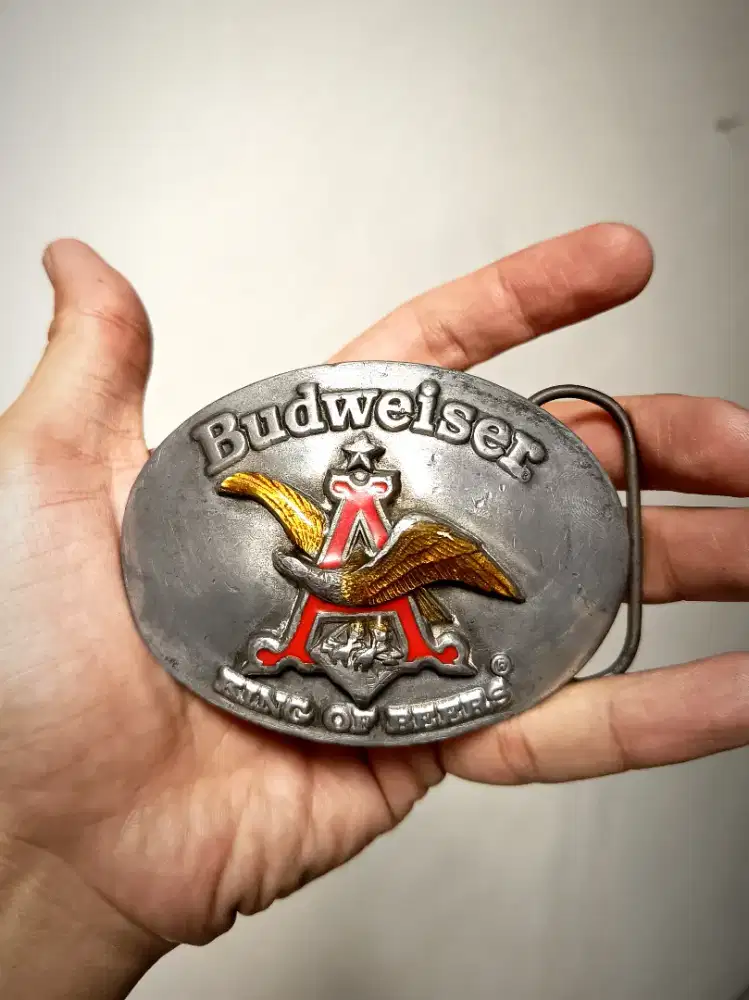 1989 Vintage Buckle - Budweiser
