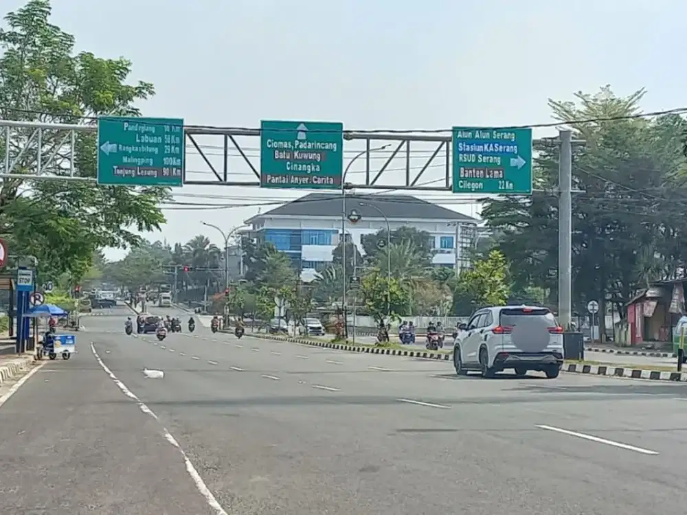 Dijual Tanah pinggir Jl.Syech Nawawi Al-Bantani, Dekat Kampus UIN dan Kantor BPK Banten
