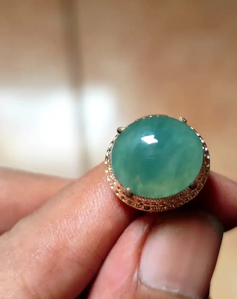 batu cincin giok natural Type A