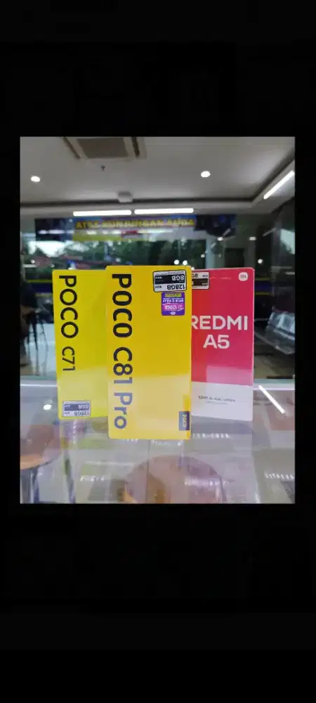 Xiaomi poco C81 pro 4/128 danredmiA5 garansi resmi