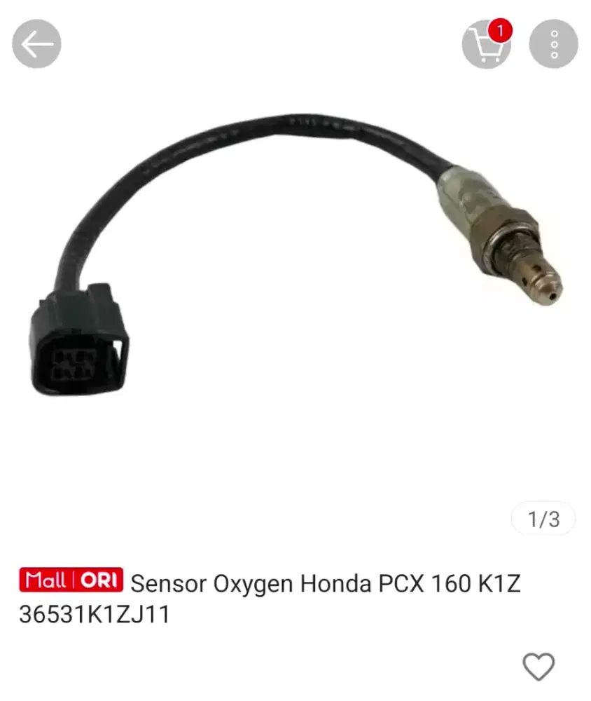 Sensor Oxygen knalpot Honda PCX 160