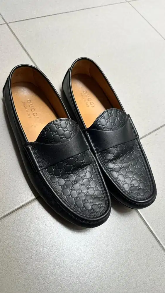 Gucci guccissima Leather Penny Loafer