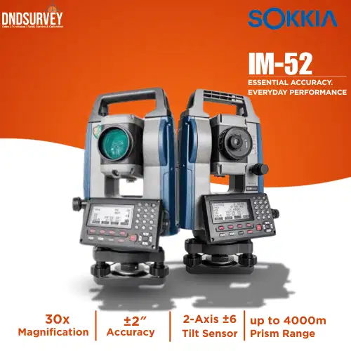 Total Station Sokkia iM 52: Akurasi Tinggi untuk Pekerjaan Survey