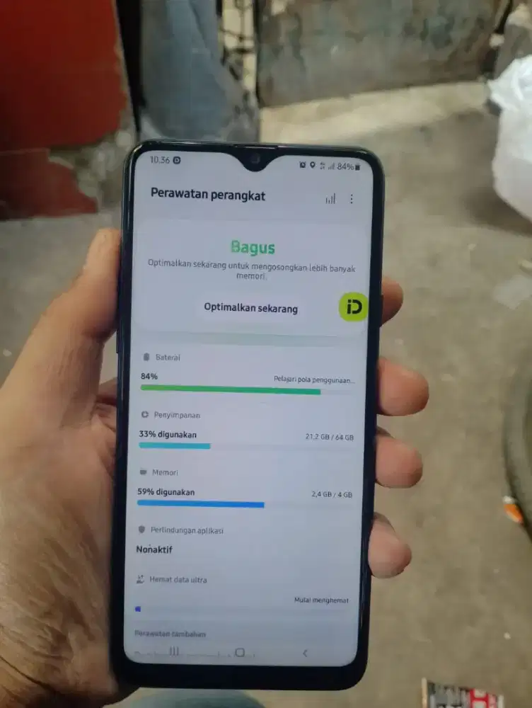 samsung A20s 4/64 tinggal pakai
