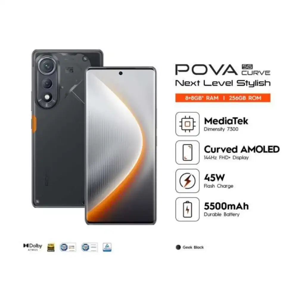 Pova curve 5G 8/256 GB