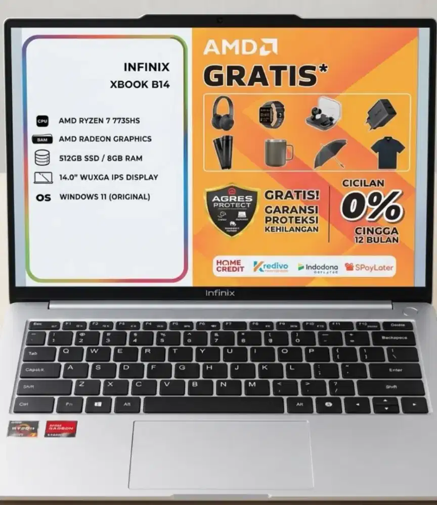 Laptop Infinix Xboox B14 Promo Cicilan Ringan