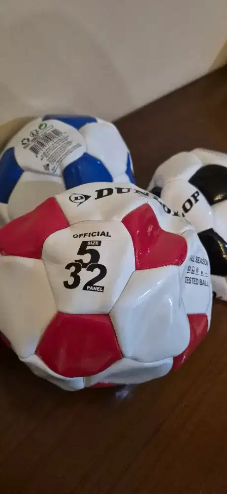 Sepak Bola Lapangan Dunlop Size 5 Quality Pro 32 Panel untuk dewasa