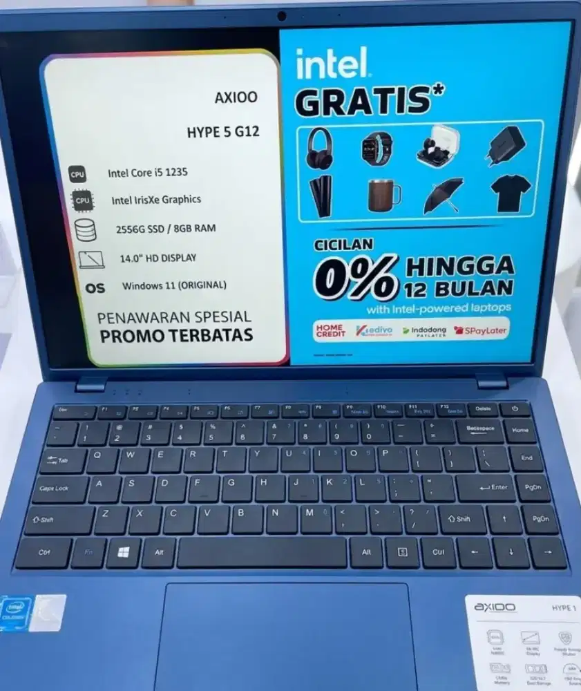 Laptop Axioo Hype 5 G12 Promo Cicilan 0%