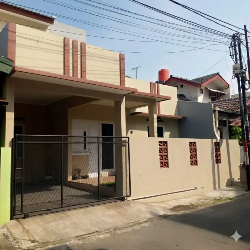 Rumah Dekat Akses Toll di Pondok Pekayon Indah Galaxy Bekasi Selatan