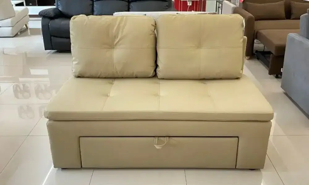 PROMO SOFA MINIMALIS DENGAN PENYIMPANAN