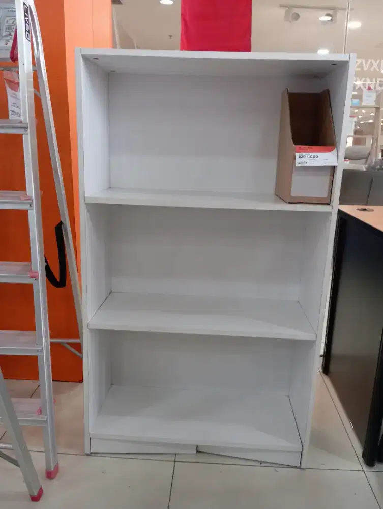 Rak Buku Horsen wide 3 shelves