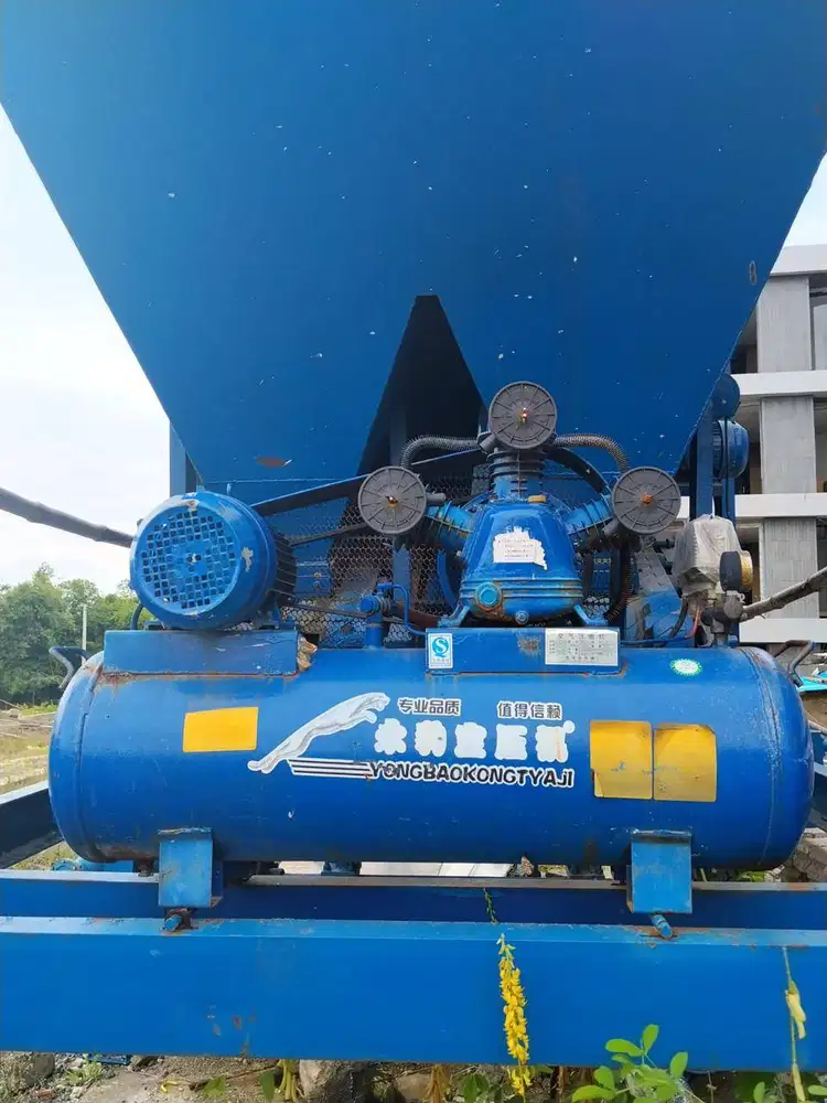 Mobile Concrete Batching Plant Henan Spark YHZM15 – Lengkap