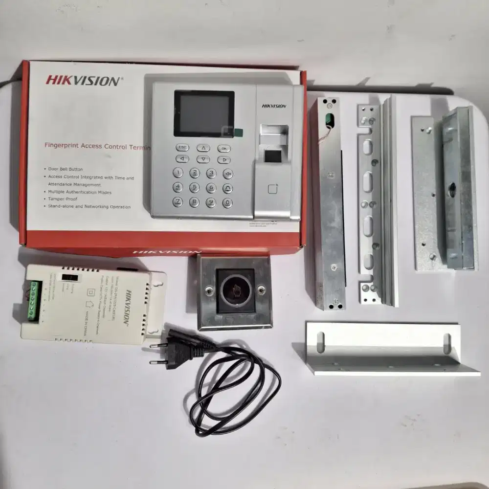 HIKVISION DS-K1T8003MF FINGERPRINT ACCESS CONTROL PINTU BU BUTUB CEPAT