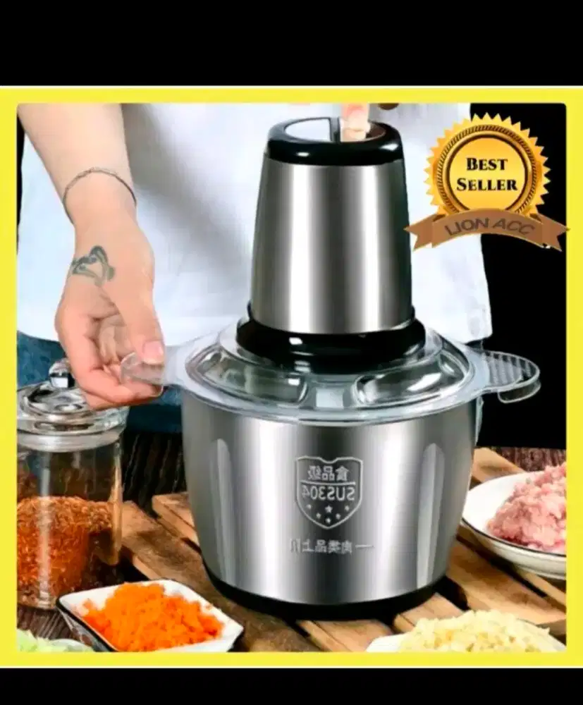 CHOPER STAINLESS JUAL RUGI