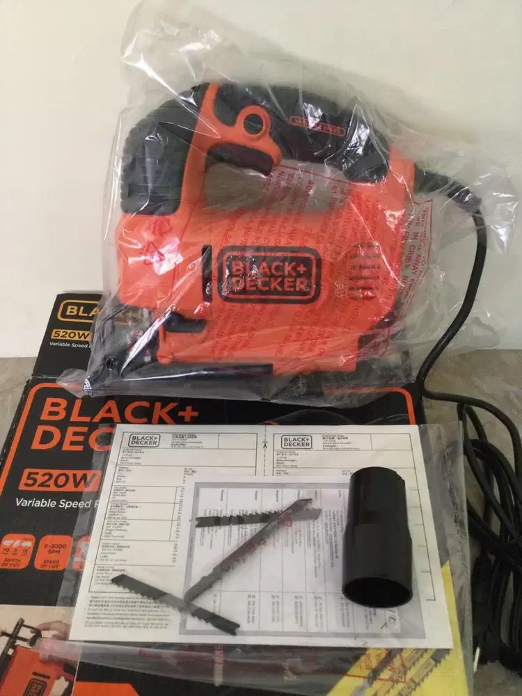 GERGAJI LISTRIK / JIGSAW BLACK DECKER KS701E 520watt