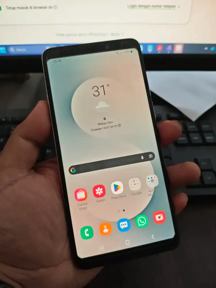 Samsung A9 2018 6/128gb garansi resmi