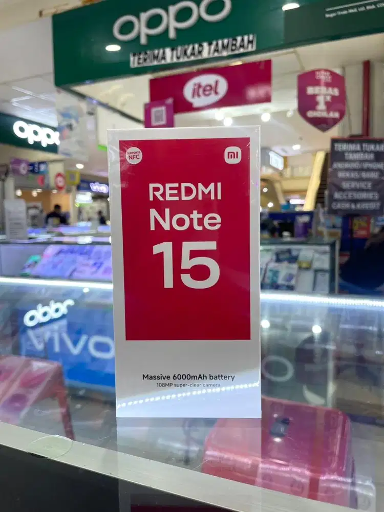 Redmi Note 15 8/128 Massive 6000Ah battery