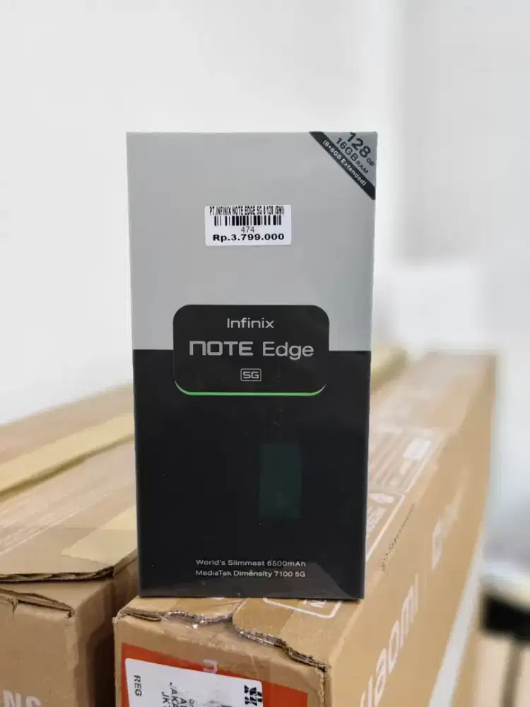 INFINIX NOTE EDGE 8/128GB GARANSI RESMI 1 TAHUN