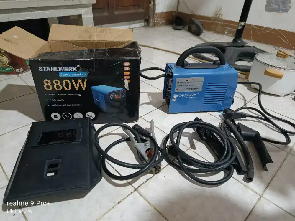 STAHLWERK ARC-120 Mesin Las Listrik Inverter 120 MMA Travo IGBT