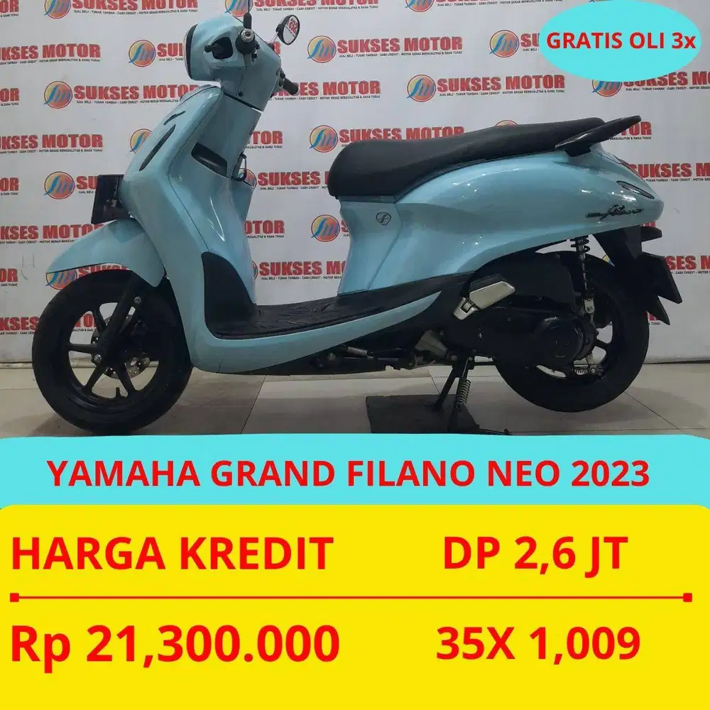 YAMAHA GRAND FILANO NEO 2023 DP MURAH 2,6 JUTA GUYS