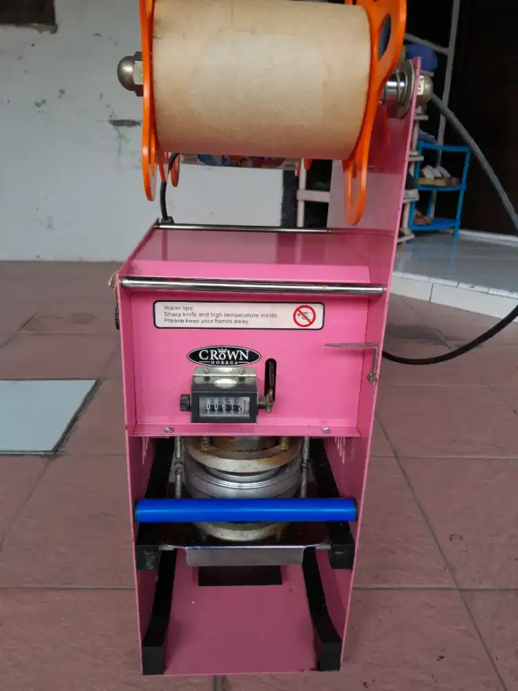 Mesin press cup sealer  Crown