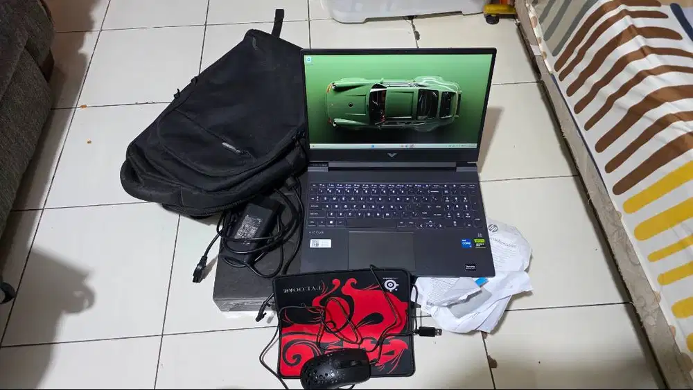 HP Victus 15 16GB RAM i5-12450H RTX2050 4GB - Bekas Pribadi