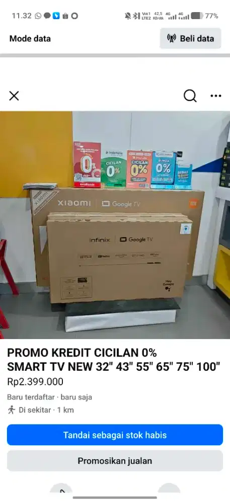 PROMO SMART TV 32 43 55 65 75