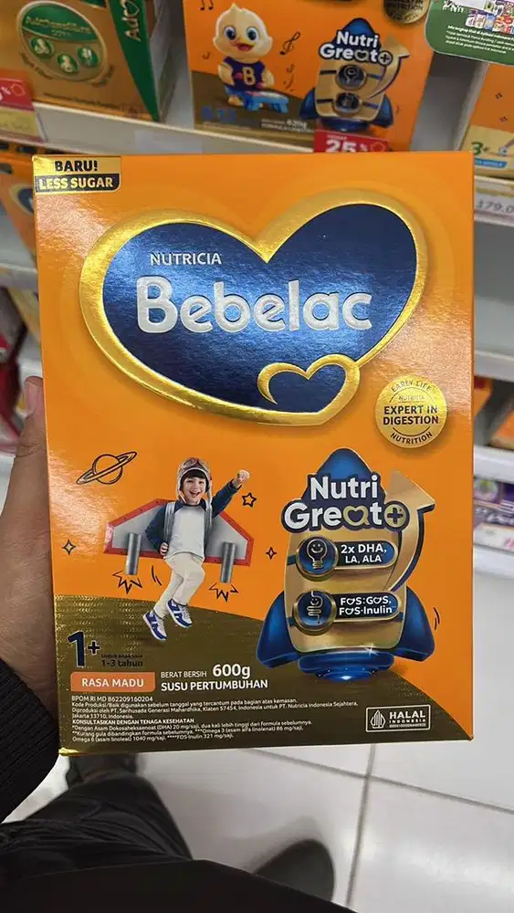 Susu Bebelac 600 gr Umur 1-3 tahun