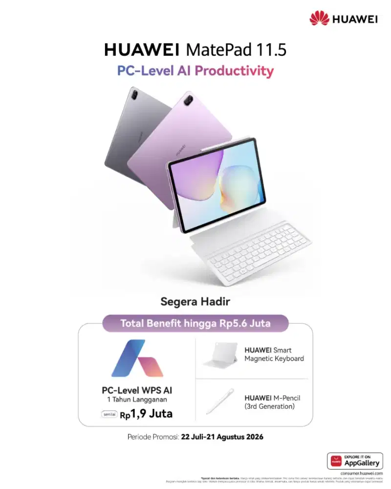Matepad 11.5 New 2026