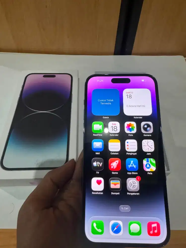 iPhone 14 Pro Max 256 GB Resmi Beacukai