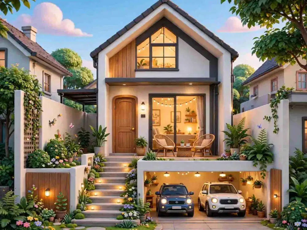 miliki rumah ekalusif dengan lokasi premium hanya 4 menit ke stasiun Sudimara dan stasiun jurang mangu serta ke akses tol bintaro sektor 7