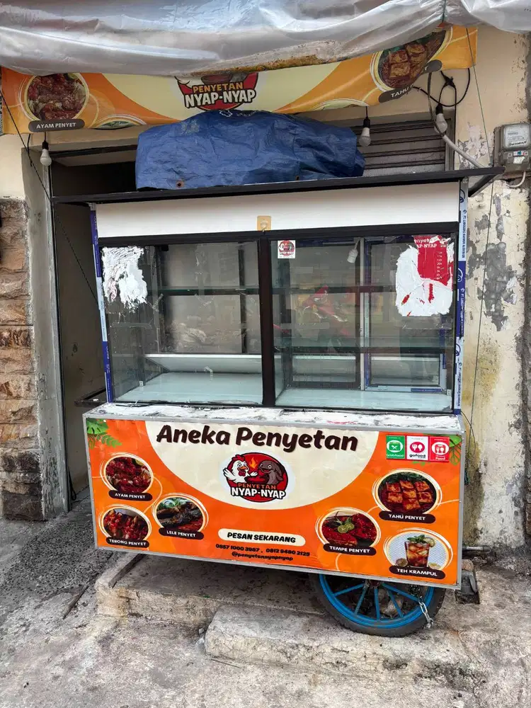 Dijual murah gerobak besar