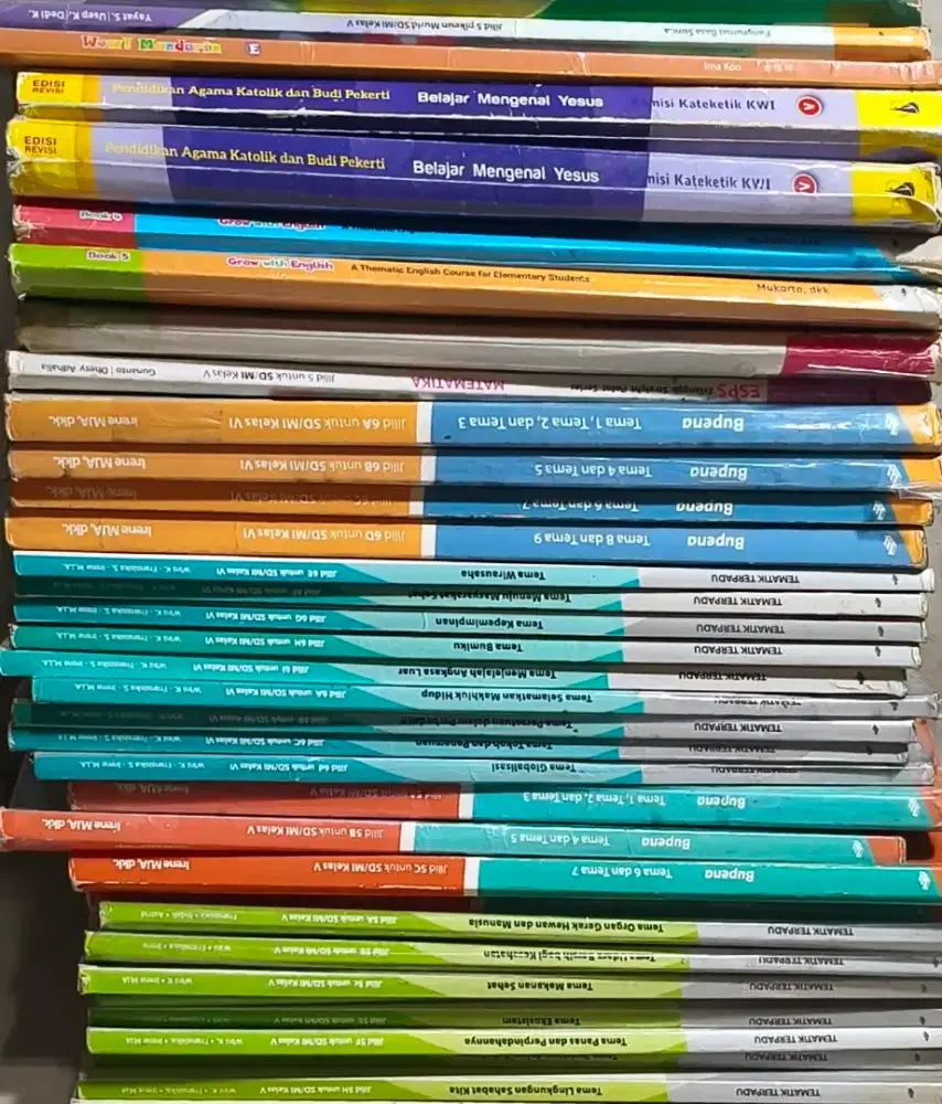 Jual buku ex Anak SD